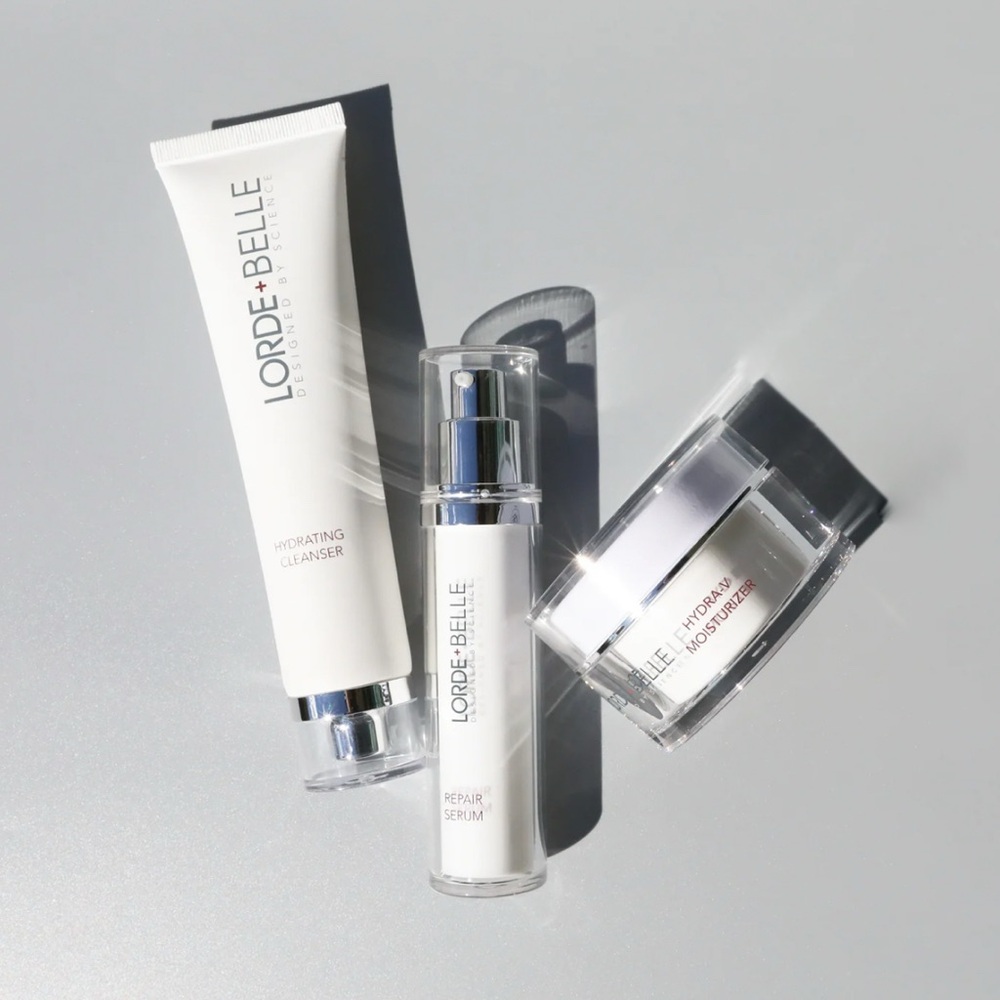 LORDE + BELLE, CC Skincare Regimen (Cleanser, Serum, & Moisturizer)